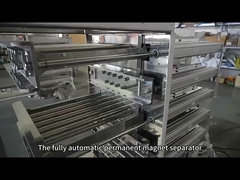 Élimineur de fer à aimants permanents entièrement automatique