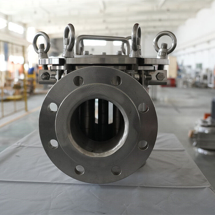 Éliminateur de fer compact à haut rendement de type pipeline avec une bonne étanchéité pour systèmes fermés