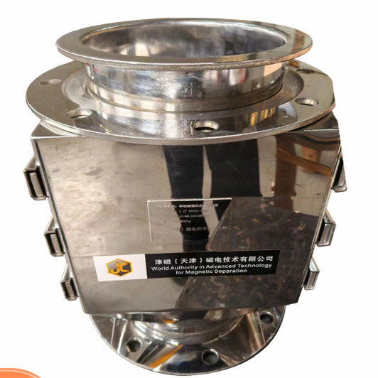 Machine de séparation magnétique à grille verticale / horizontale résistante à l'explosion et à haute température en acier inoxydable de qualité alimentaire 304