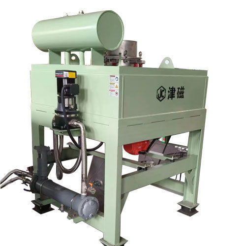 Séparateur magnétique à tambour humide de lait de précision Slurry Conception aseptique Élimination du fer ultra-propre Taux d'élimination des impuretés de 99,9%