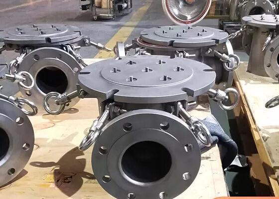 Élimineur de fer magnétique permanent de type tiroir avec aimants NdFeB haute performance, résistance au champ Gauss de 6 000 à 16 000 Gauss et résistance à la température de 60 à 350 °C